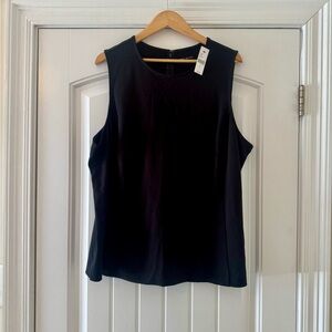Lane Bryant Classic Black Sleeveless Top 24 NWT | Classic Stretch Fit